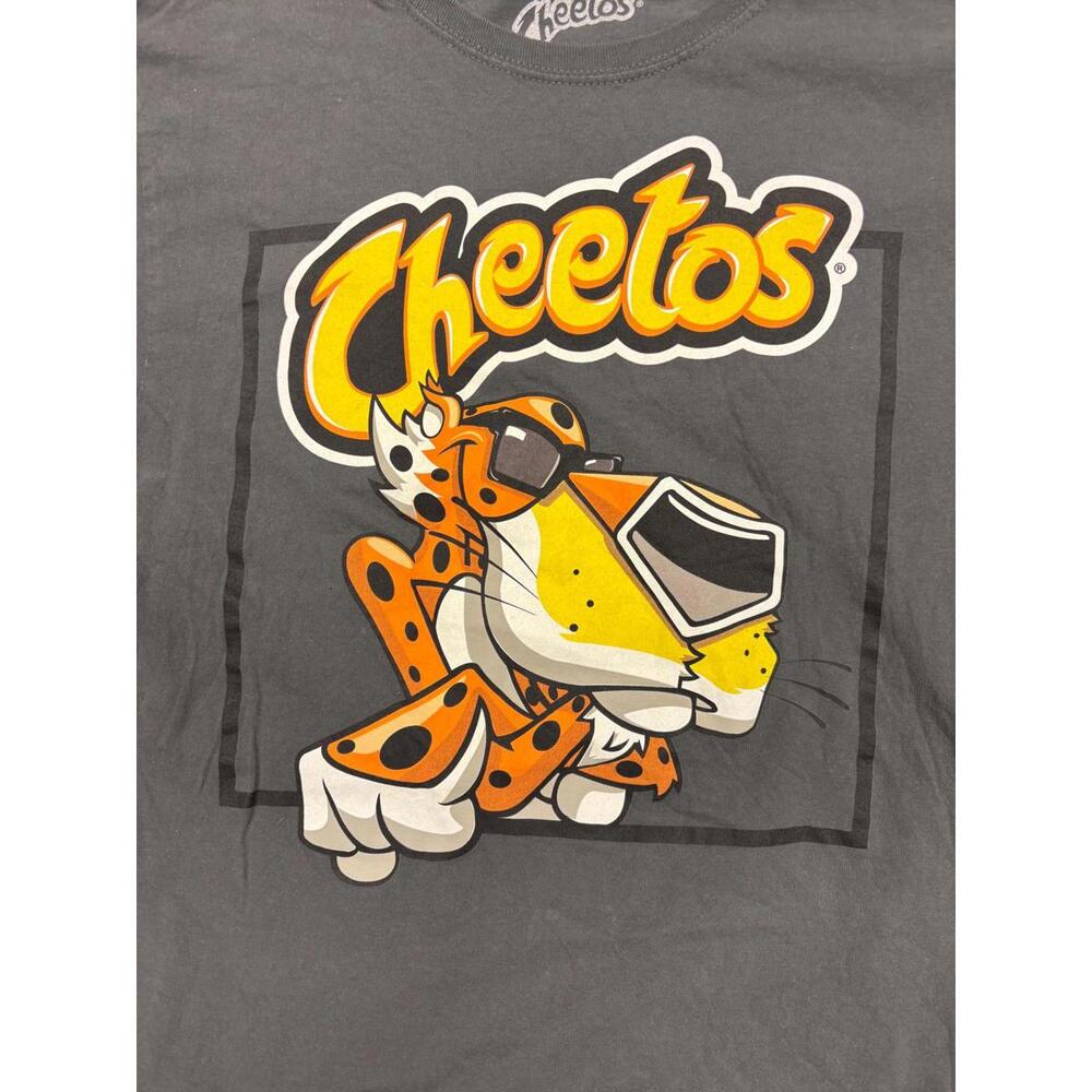 Cheetos T Shirt Chester Cheetah T Gray Size S VGC